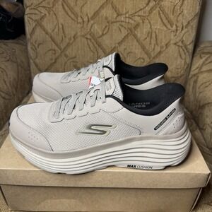 SKECHERS Hands Free Slip-ons Max‎ Cushioning Endeavour Men's 10